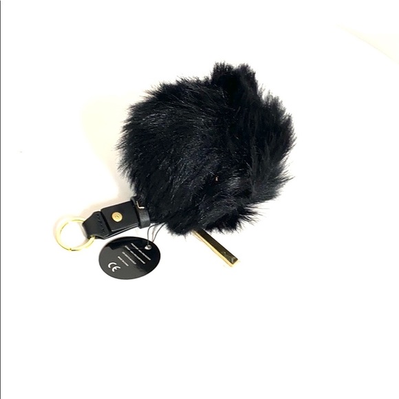Kylie X Quay Australia Faux Fur Pom Pom Keychain - Picture 2 of 4